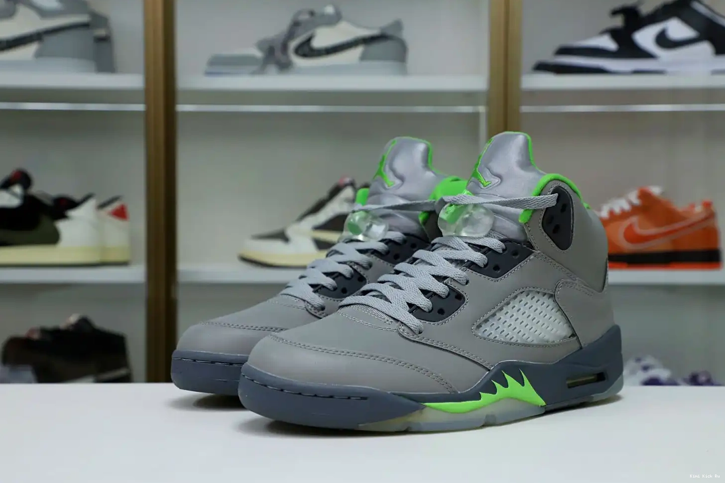 'GREEN BEAN' JORDAN AIR 2022 Kimikick RETRO 5 0625